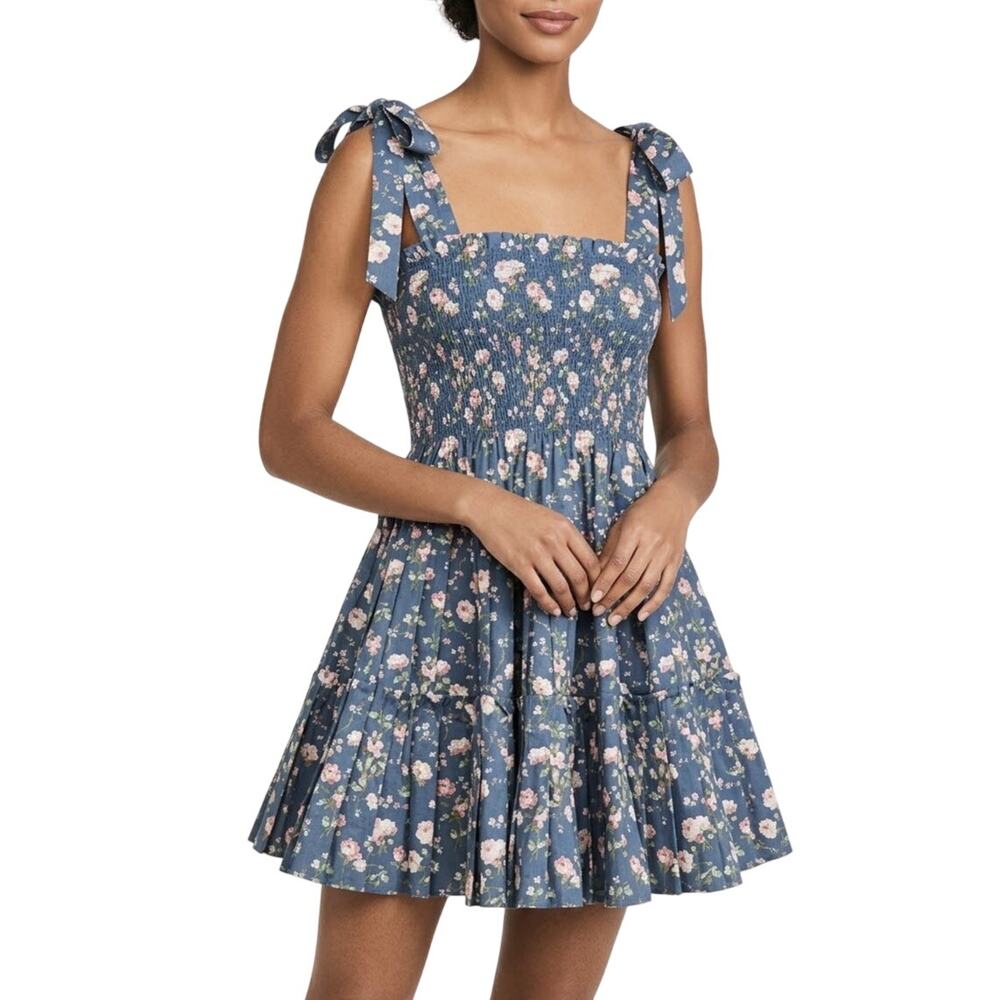 Hill House Charlotte Ribbon Nap Dress Size Medium
